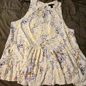 Summer floral top